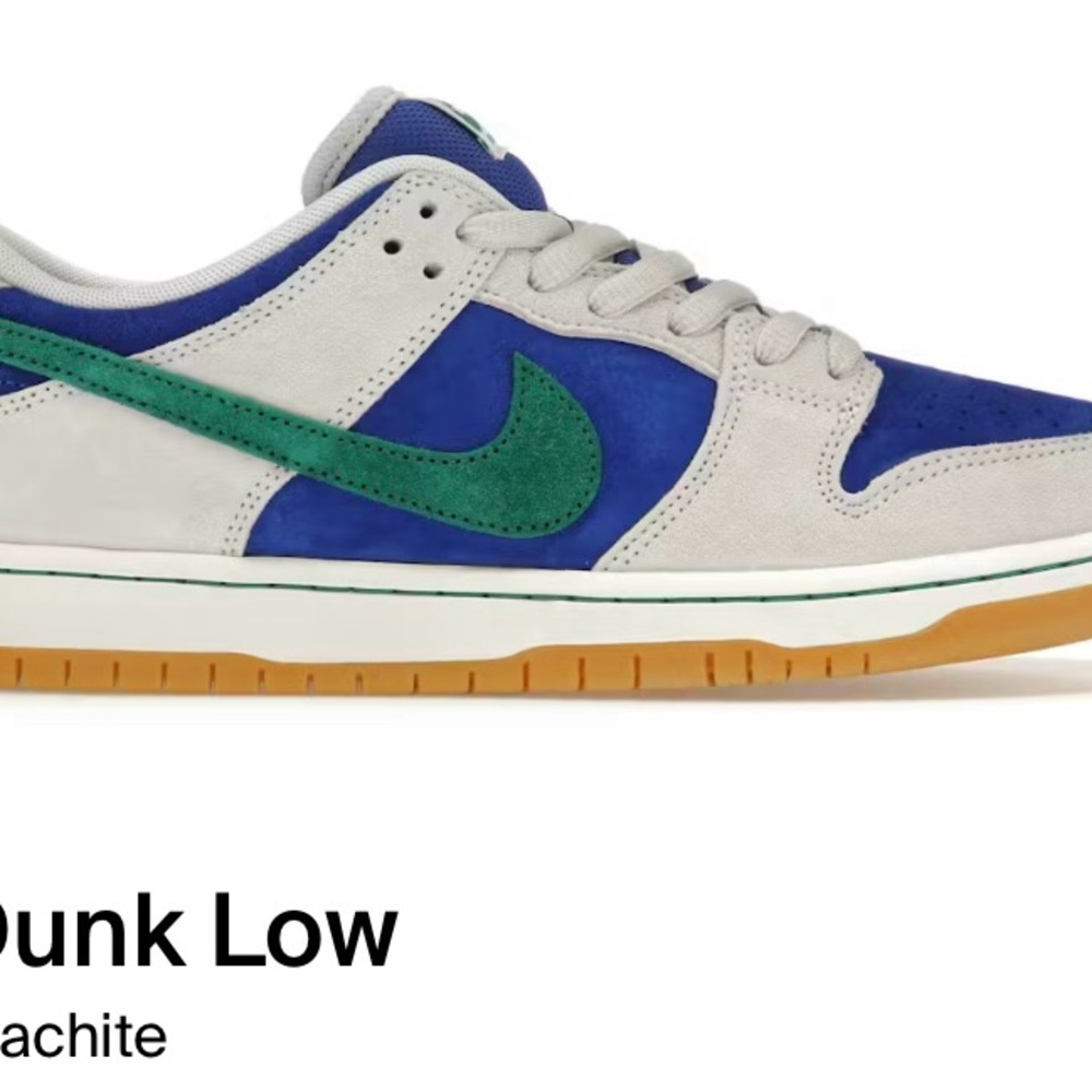 Nike Sb Dunk Low Hyper Royal Malachite
